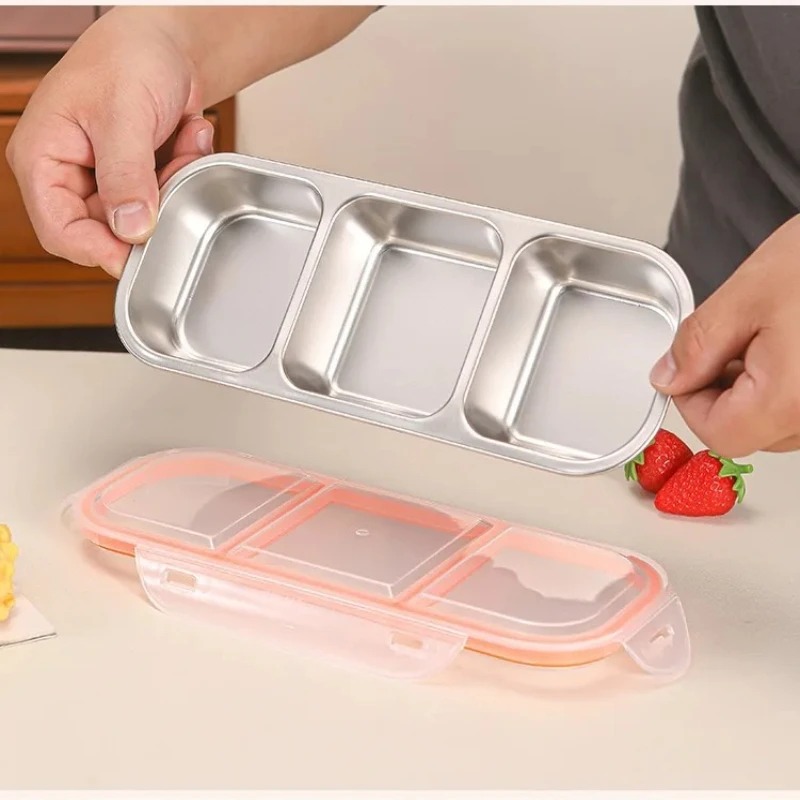 Bento Box - صندوق حفظ الطعام من الفولاذ 304،