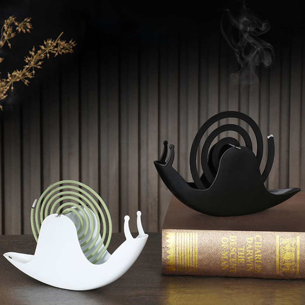 حامل بخور حلزوني – رف تخزين مك - مراجعة Incense Holder وسعره