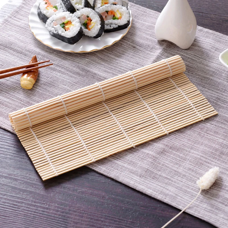الخيزران السوشي المتداول حصيرة - مراجعة Sushi Making Kit وسعره