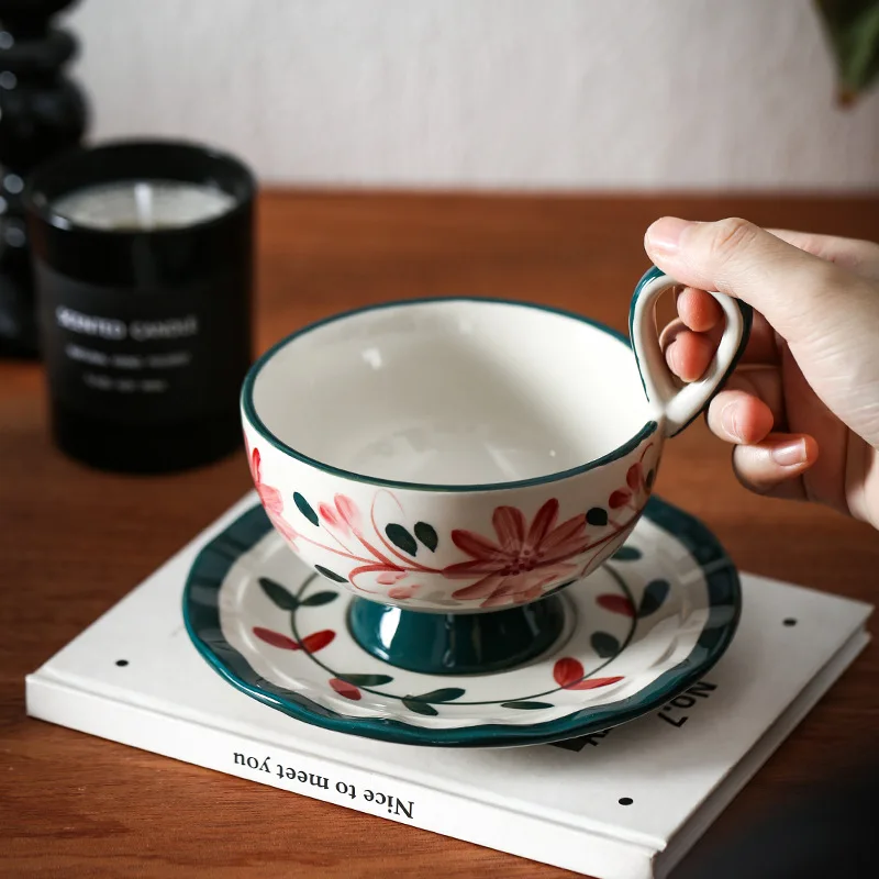 أكواب قهوة، كوب شاي مزين بالزه - مراجعة Japanese Tea وسعره