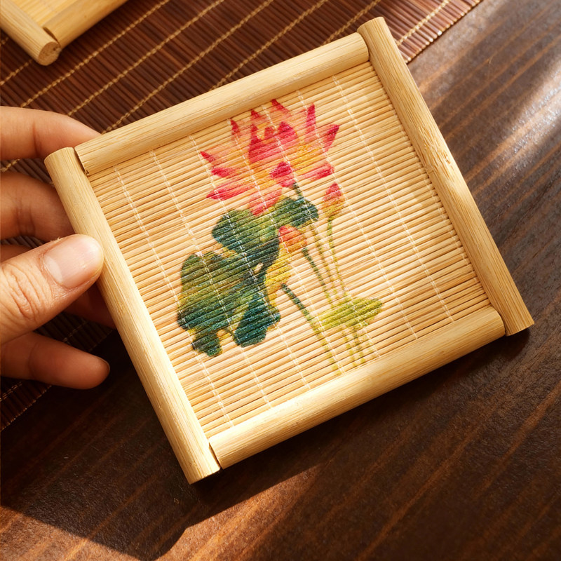 مجموعة من 5 قواعد أكواب شاي من - مراجعة Japanese Tea وسعره