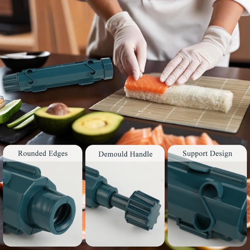 مجموعة صنع السوشي، حصيرة لف ال - مراجعة Sushi Making Kit وسعره