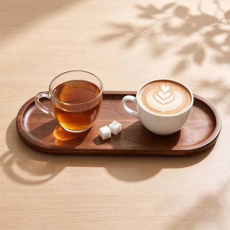 حامل أكواب شاي من خشب الأكاسيا - مراجعة Japanese Tea وسعره